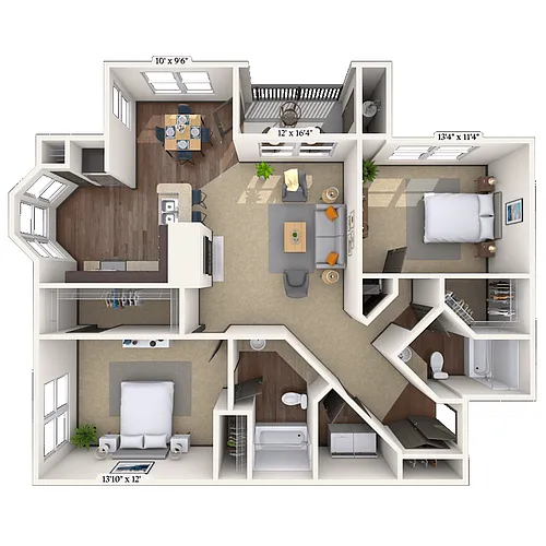 Floor plan Bermuda