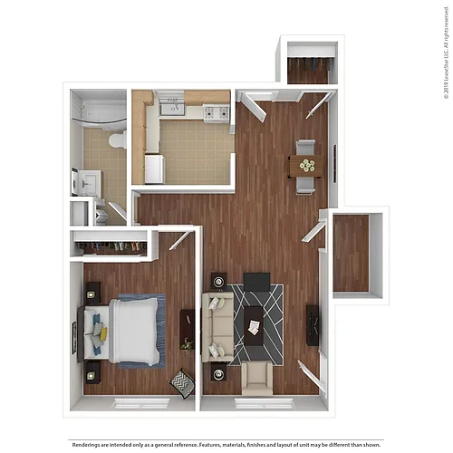 Floor plan The Cambridge