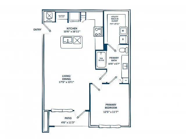 Floor plan A1A