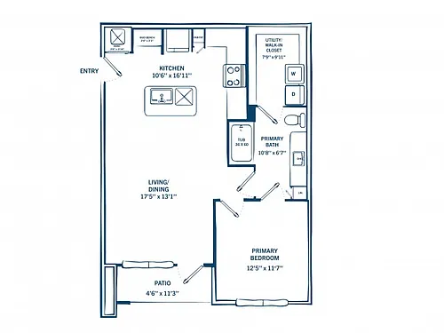 Floor plan A1B