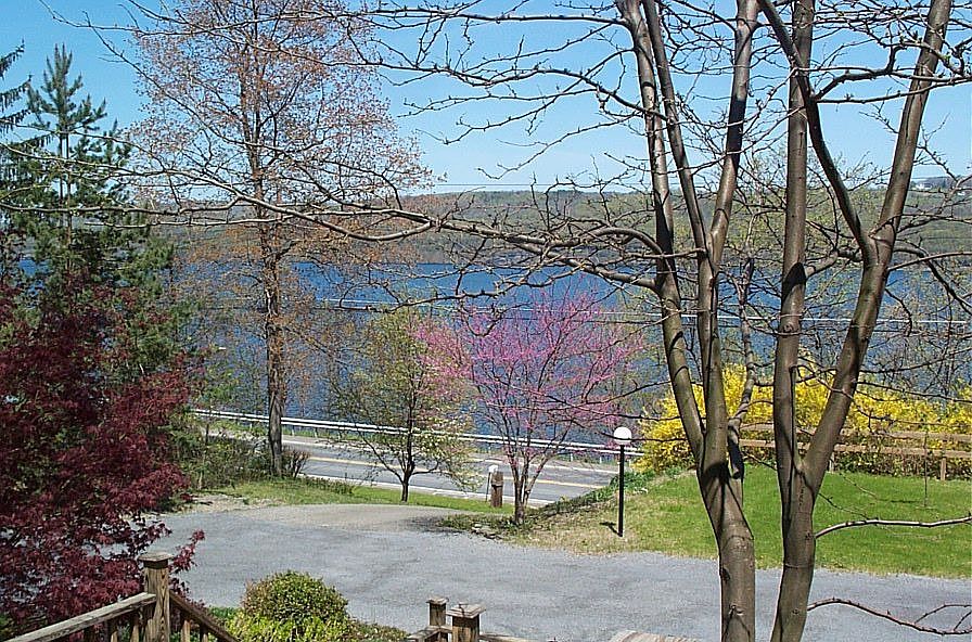 lake from steps