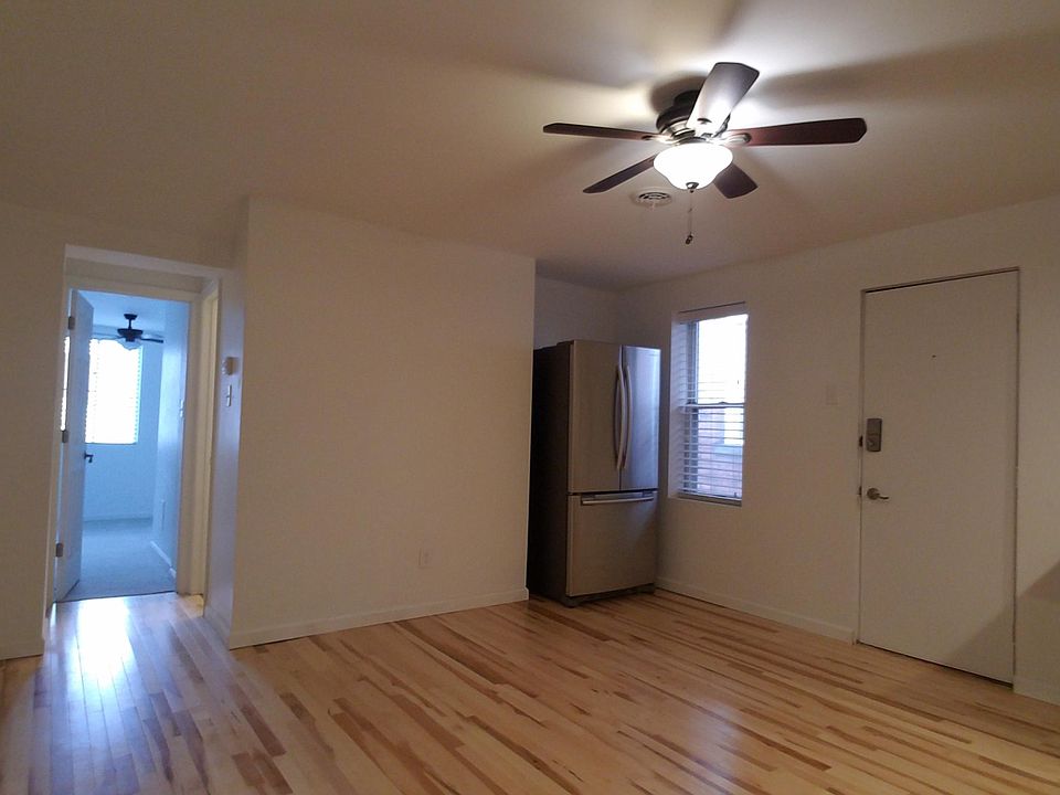 Nice hardwood floors in the living space