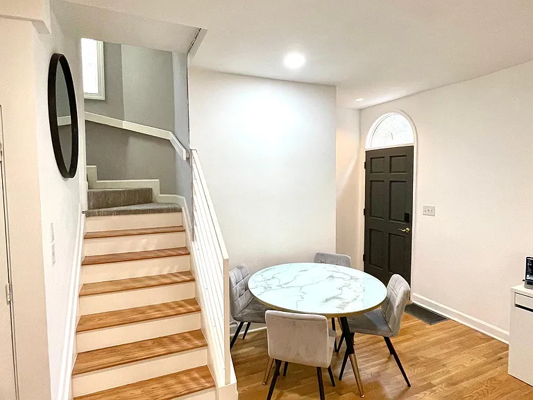 Dining area to entertain guests