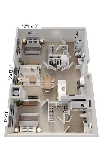 Floor plan G
