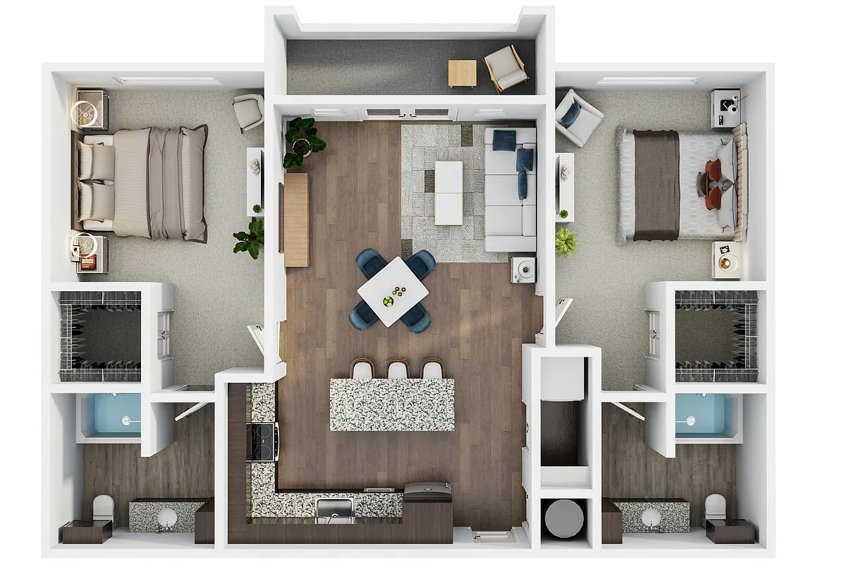 Floor plan B2