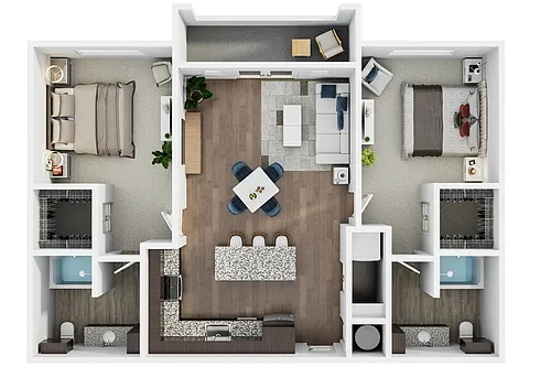 Floor plan B2