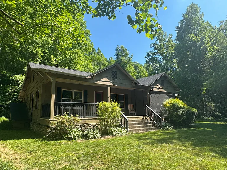 Main house front porch