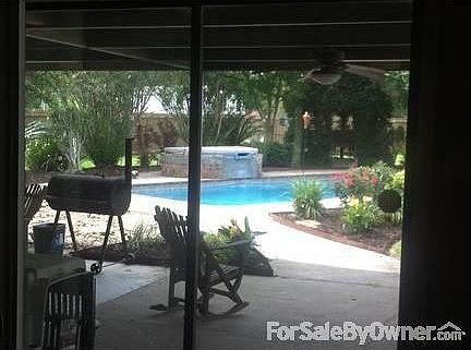 Backyard
						:
						This is the view from our dining area inside our home