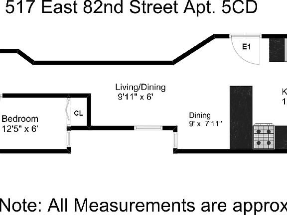 2nd image of 517 E 82nd St APT 5C