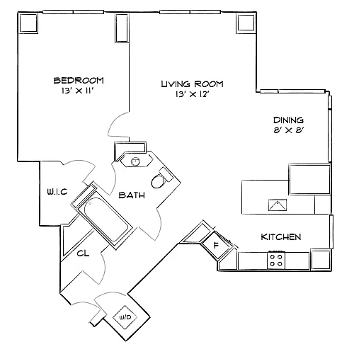 Floor plan Design 1M Premier