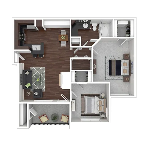 Floor plan B1