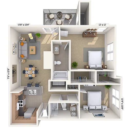 Floor plan Greenwich
