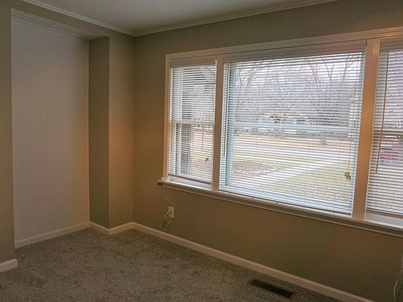 Living room with nook.