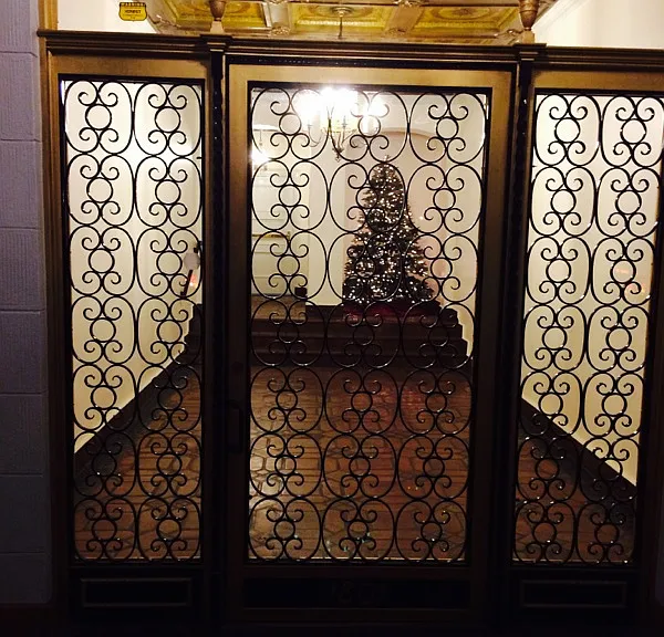 Close up of entrance