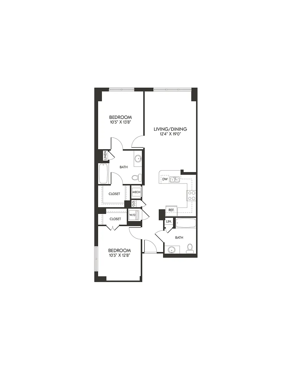 Floor plan 70-B1