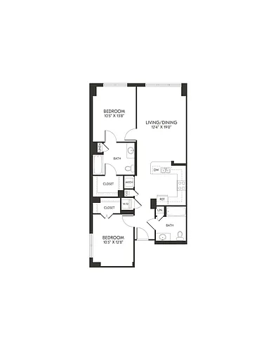 Floor plan 70-B1
