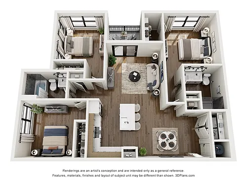 Floor plan C2B