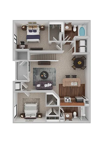 Floor plan 2BGVC