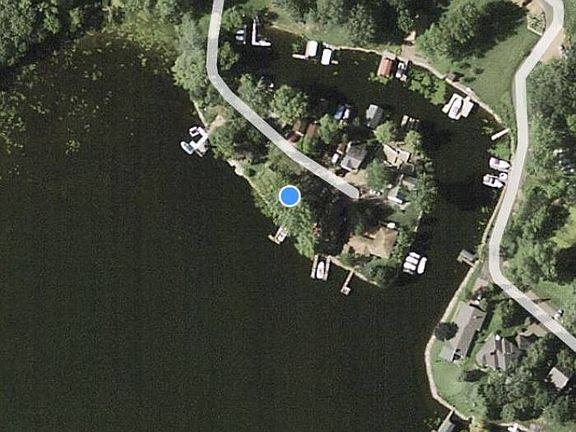 South facing shoreline