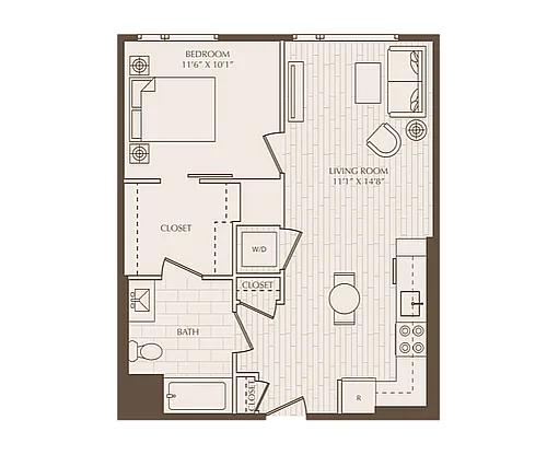 Floor plan A6