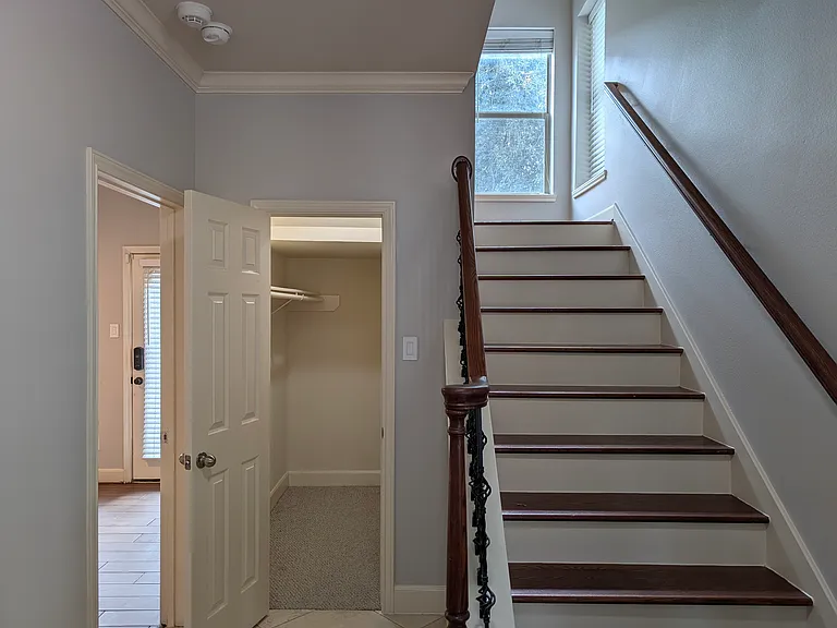 First floor entryway