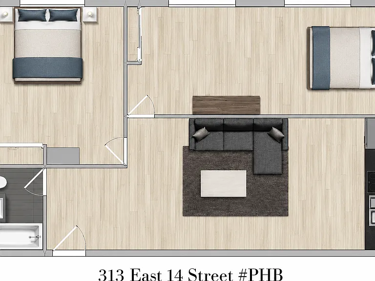 313 E 14th St #PHB — Photo 13