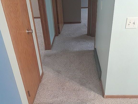 Carpet in living and bedroom