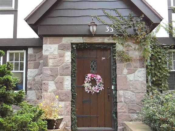 Original stone with stucco