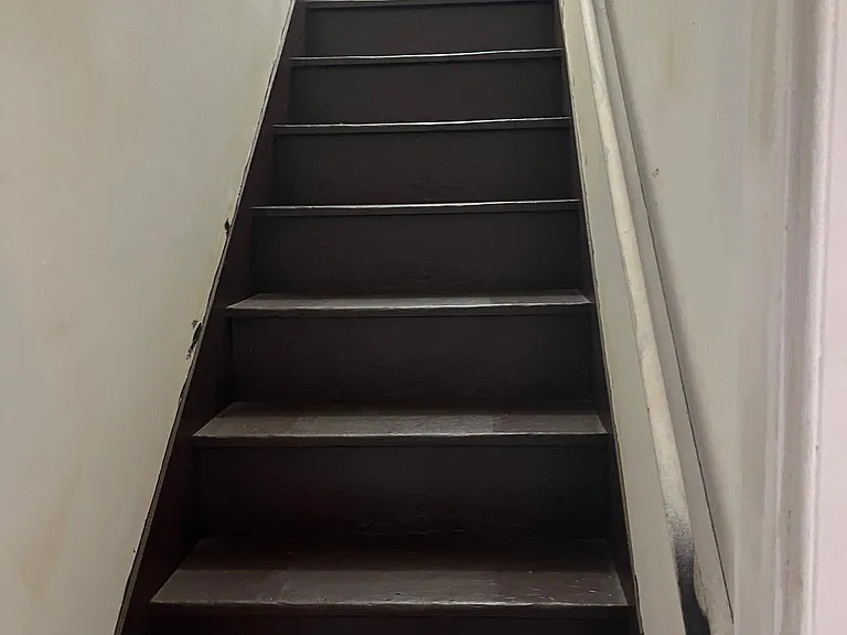 Main stairway upstairs there are 2 stairways to second floor