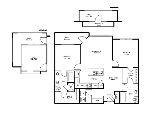 Floor plan B6