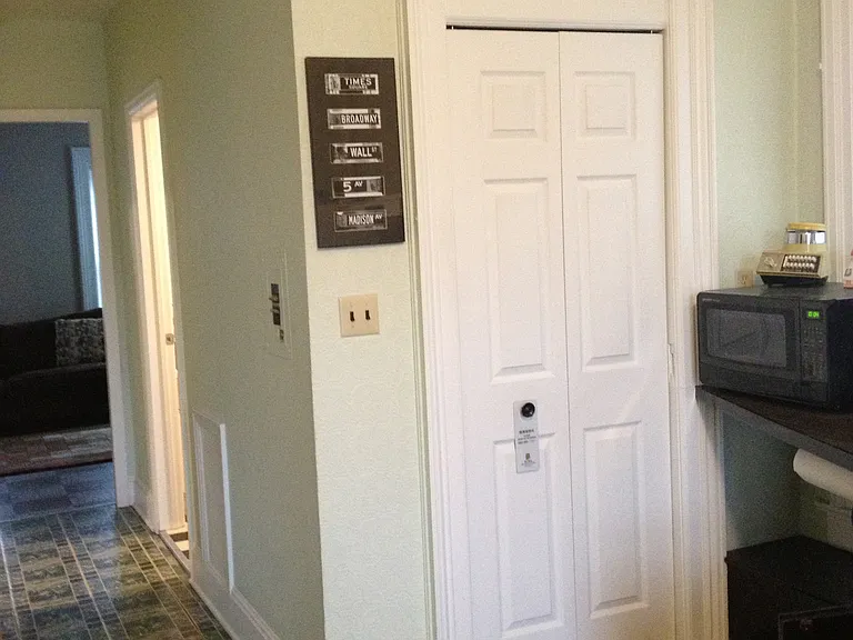 Kitchen area closet