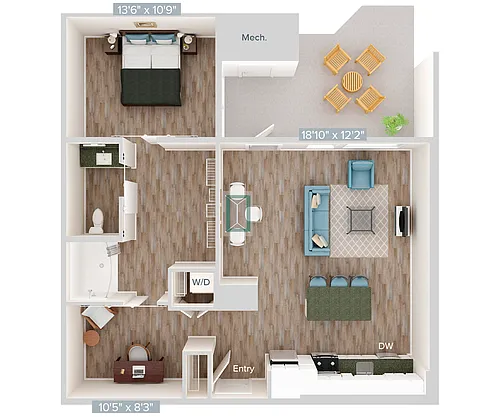 Floor plan A8D_993SF2142