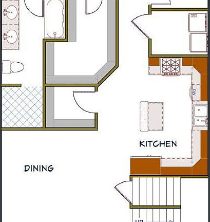 Chason main level floor plan