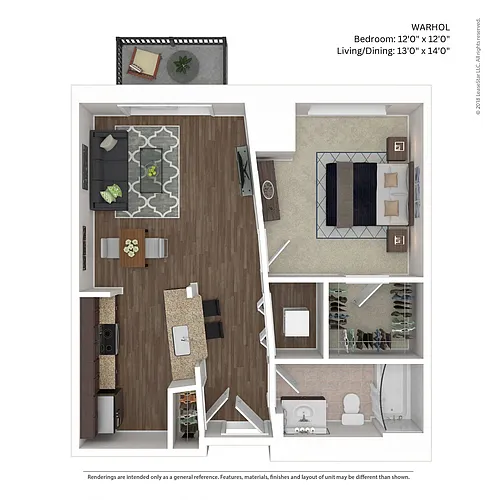 Floor plan Warhol