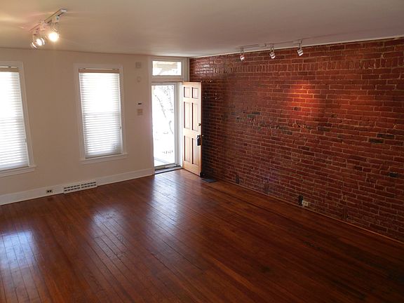 Polished wood floors