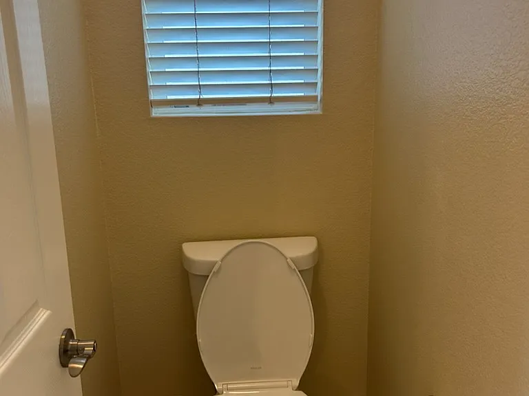 Master bathroom, freshly painted interiors