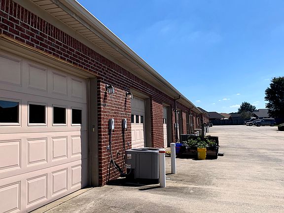 The apartment comes with an attached single car garage with two garage door remotes.