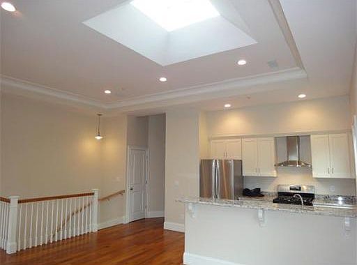 Living Room with Skylight