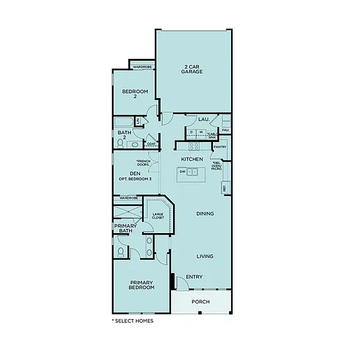 Floor plan Heron