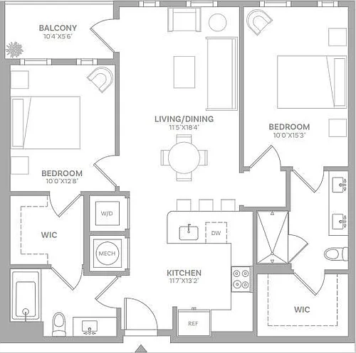 Floor plan B5