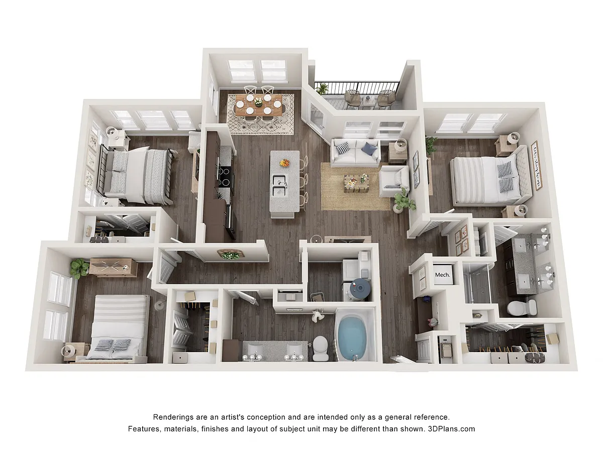 Floor plan C1
