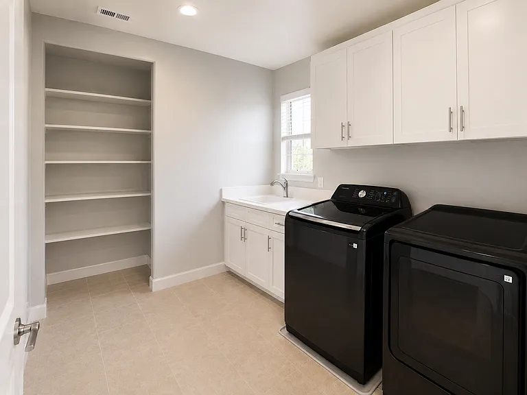 Upstairs Laundry Room