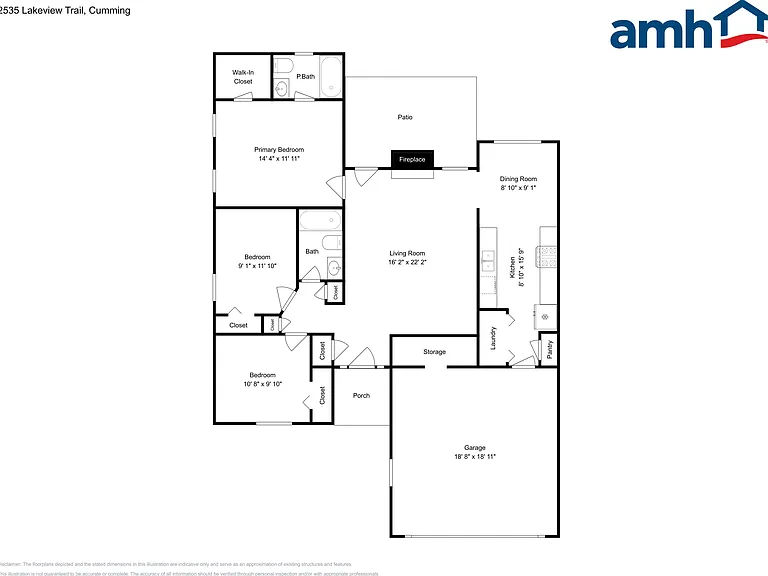 2535 Lakeview Trl — Photo 2