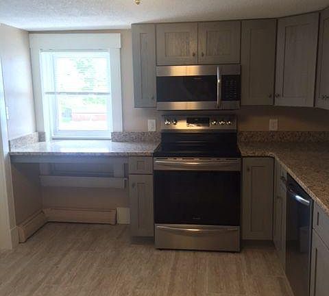Kitchen desk area