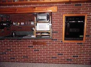 stove top and built in oven