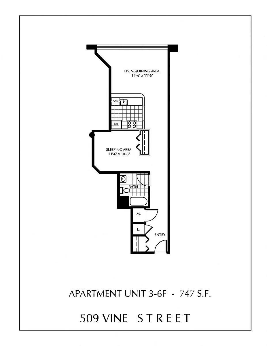 Floor plan Type F