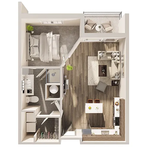 Floor plan Potter