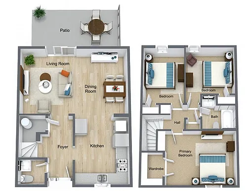 Floor plan The Park-Renovated