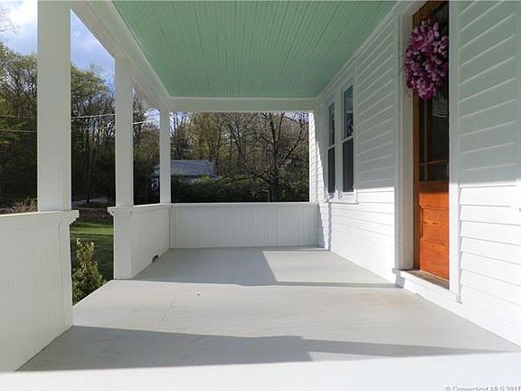charming open front porch