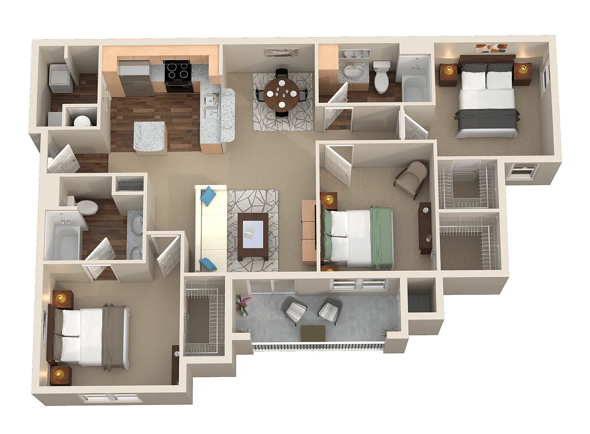 Floor plan C1